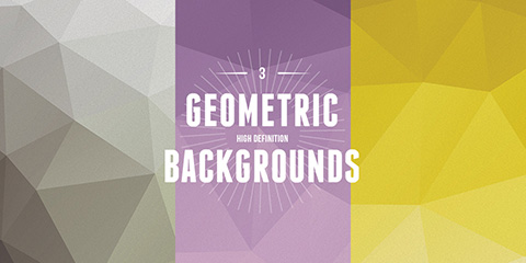 3 GEOMETRIC BACKGROUNDS BY MICHAEL REIMERイメージ