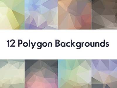 Free Polygon Backgrounds :V1イメージ