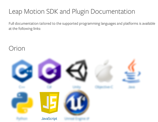 Leap Motion SDK and Plugin Documentation