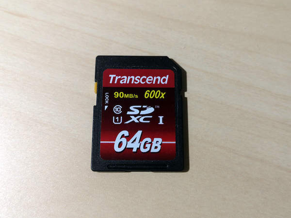 Transcend SDXCカード 64GB Class10 UHS-I U1