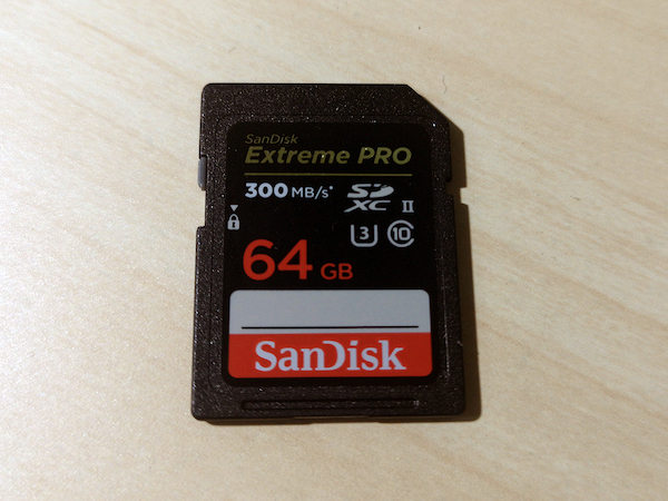 SanDisk Extreme PRO SDXCカード 64GB Class10 UHS-II U3