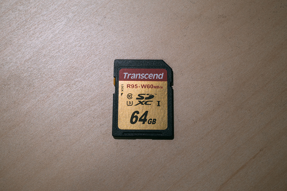 Transcend SDXCカード 64GB Class10 UHS-I U3