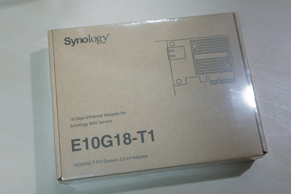 Synology E10G18-T1外箱